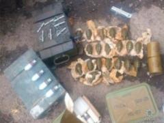 Зброя і боєприпаси вилучили в Запоріжжі