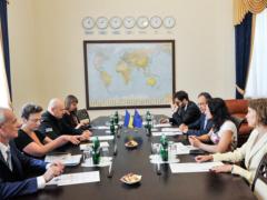 Turchynov held a meeting with the Head of the Delegation of the EU in Ukraine
