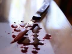 In Kherson region, a woman cut her knife with a knife