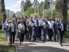 В столице реконструируют парк Партизанской славы