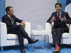 Французское лобби Украины: о чем говорили Трюдо и Макрон на G20