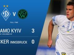 Динамо – Ваккер 3:0 Видео голов и обзор матча