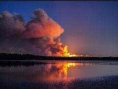 Canada announced due to large-scale forest fires emergency situation - PHOTOS,