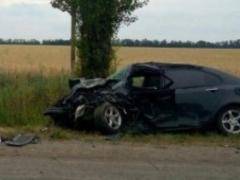 Two people were killed in an accident near Mariupol