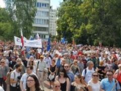 В Варшаве активисты протестовали против судебной реформы