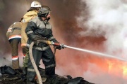 On Novy Arbat there was a fire in a 27-story building