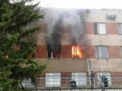 У Львові горіла будівля локомотивного депо