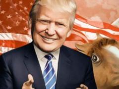 Red horse in the White House