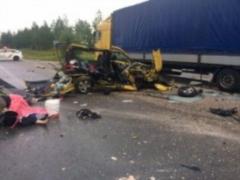 As a result of the accident two people were killed in the Zhitomir region
