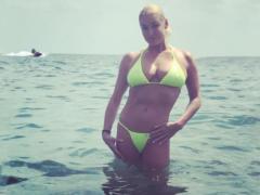 Volochkova  broke  the Black Sea