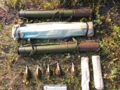 In the Lugansk region, police seized ammunition depots