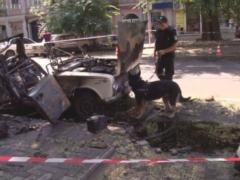 Police: the explosion of the car on Zhukovsky had criminal characteristics, detonated 600 grams of TNT