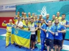 The Ukrainian team received a record number of awards for the day at the Deflympiad-2017