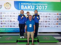 Ukrainians won 4 awards at the start of the European Shooting Championship
