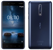 The date of announcement of the smartphone Nokia 8 is named
