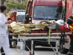 In France there was a massive traffic accident, dozens of people were injured