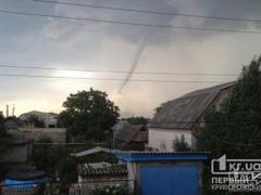 Над Кривым Рогом пронесся смерч