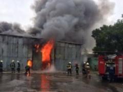 In the Pechersk district of Kiev there was a fire at the station - PHOTO,