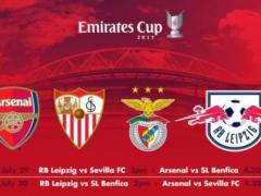 Emirates Cup. Арсенал разгромил Бенфику, Севилья сильнее Лейпцига