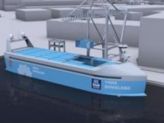 Полностью автоматизированное морское судно начнет работу в 2018 году