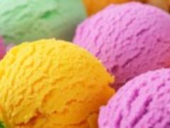 In Japan, made ice cream, which does not melt