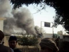 The suicide bomber attacked the NATO convoy in Afghanistan