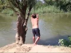 In Kharkiv, because of  tarzanka  15-year-old boy was in trouble