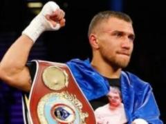Ломаченко получил эксклюзивный пояс суперчемпиона WBO