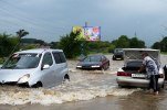Primorye plunged into the water