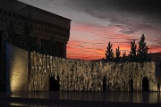 Stones from the Sverdlovsk region decorate the  Wall of Sorrow  in Moscow