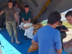 В Одессу прибыл борт с ранеными в зоне АТО бойцами