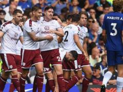 Burnley got an incredible victory over Chelsea on the road