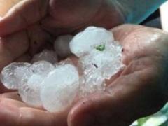 In the Crimea passed the strongest hail