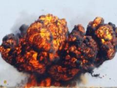 The explosion in Pakistan killed eight military