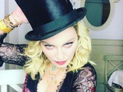 59-year-old Madonna started to dance and saddled her horse on her birthday