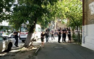Robbery in Kiev: shot at a man