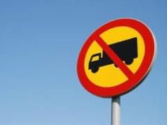The capital will limit the movement of trucks