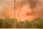 Steppe fires rage in the Volgograd region