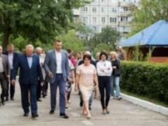 Кличко проверил реконструкцию детсада на Оболони