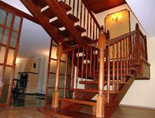 Designer for adults - we collect wooden ladder from ready-made components