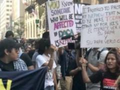 У Нью-Йорку заарештовано протестують проти скасування програми підтримки мігрантів