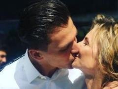 The newlyweds Skichko and Yurusheva arranged an extreme wedding photo session