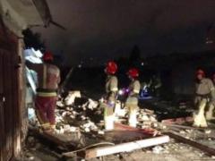 Вночі в столиці обрушилися три гаражі