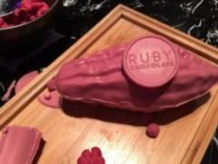 In Switzerland they created ruby ??chocolate