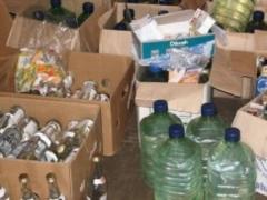 In Sumy, police seized counterfeit alcohol by almost ten million hryvnia