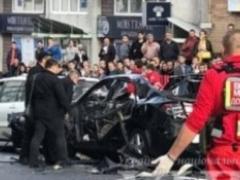 Возле Бассейной взорвалось авто: есть погибший и пострадавшие