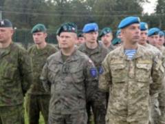 Large-scale international exercises Rapid Trident-2017 were launched in Lviv
