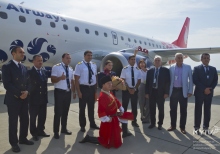 Azeri loukost launching flight from Kiev to Baku