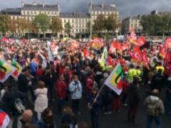 У Франції почалися акції протесту проти трудової реформи Макрона