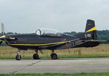 In Switzerland, a military aircraft crashed, a pilot died